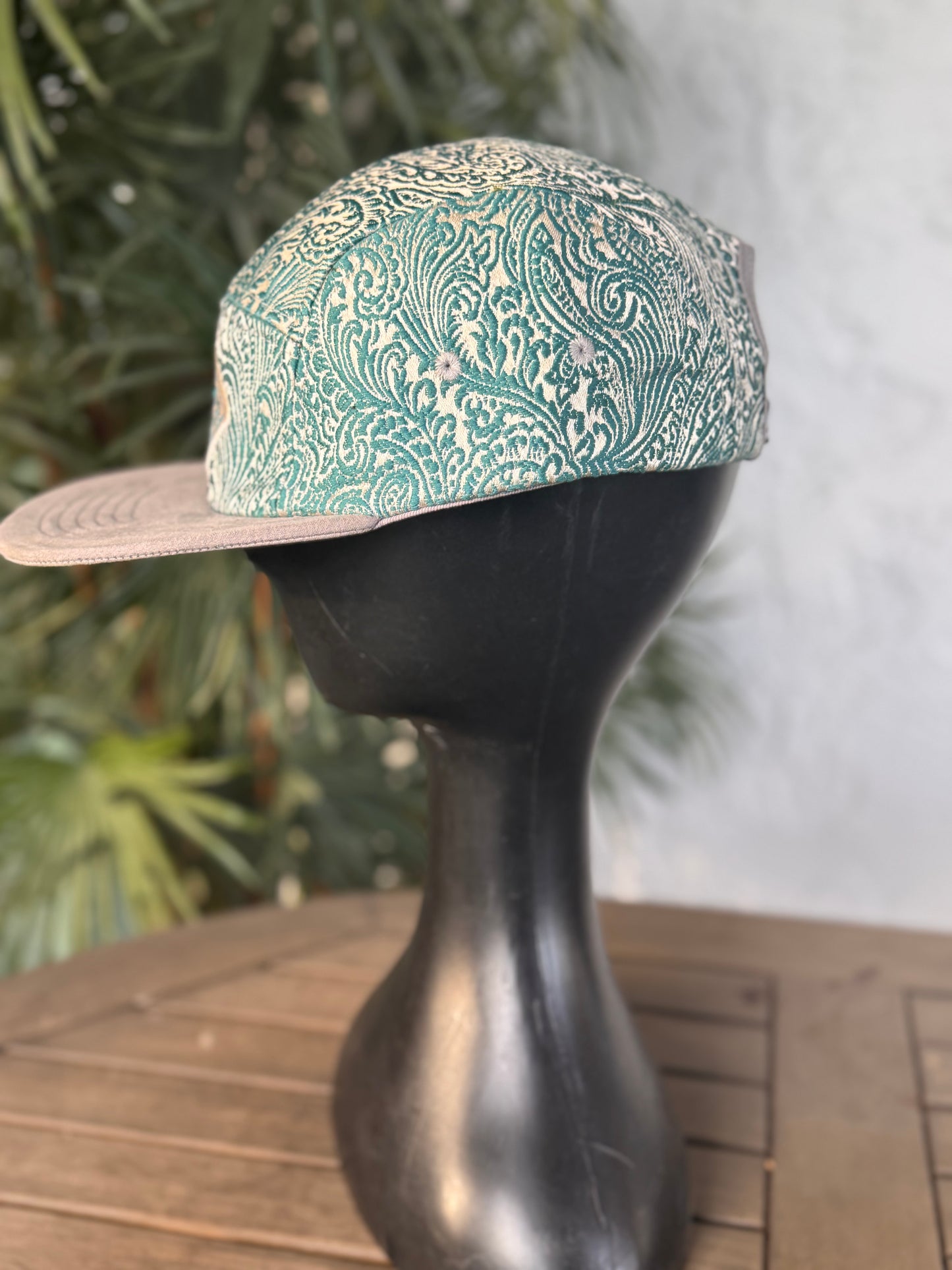 Swirl World- 5 Panel - Long Brim