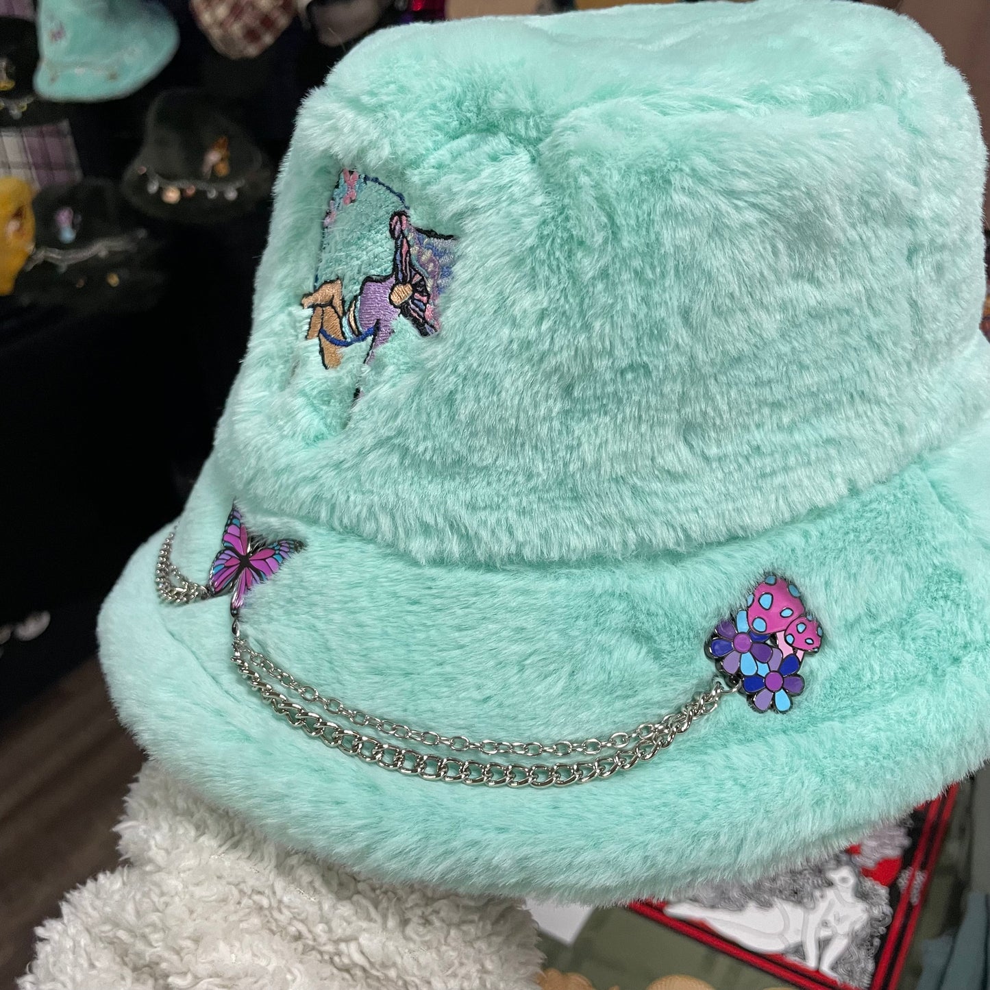 Teal Bucket Hat 1