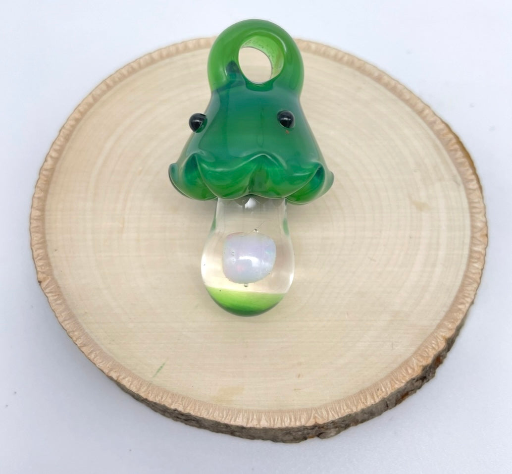 Glass Mushroom Pendant