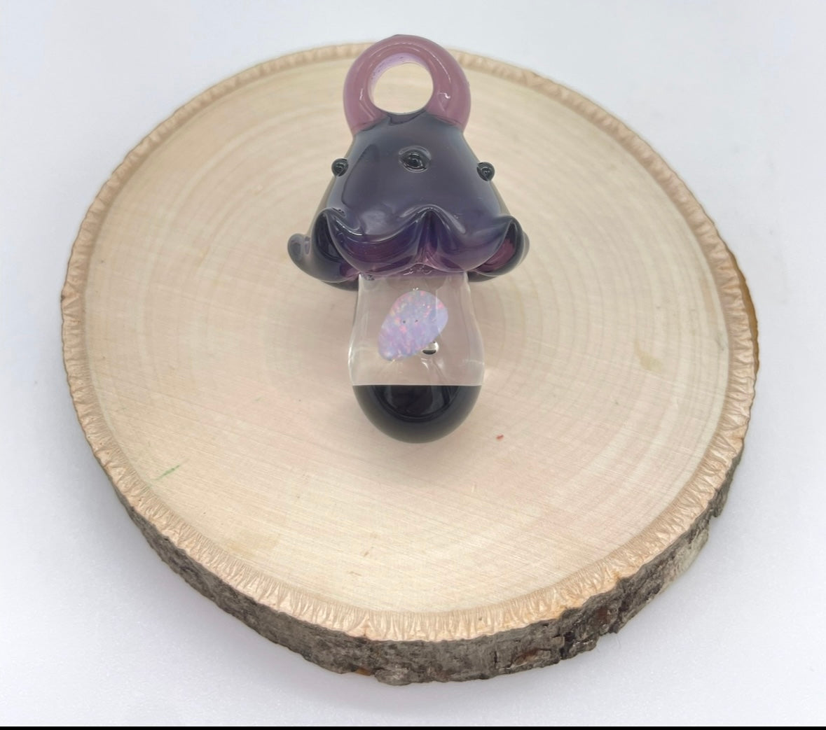 Glass Mushroom Pendant