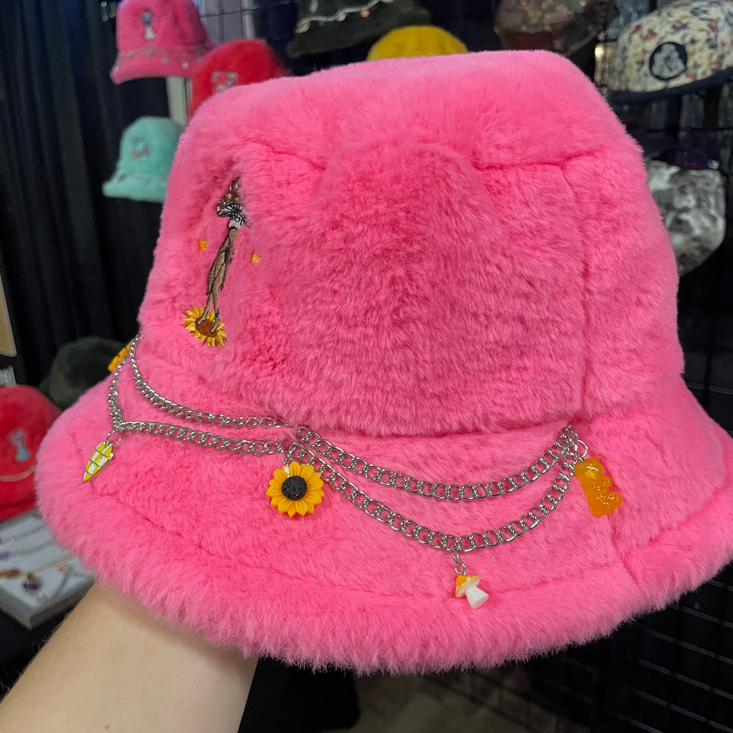 Pink Bucket Hat 2