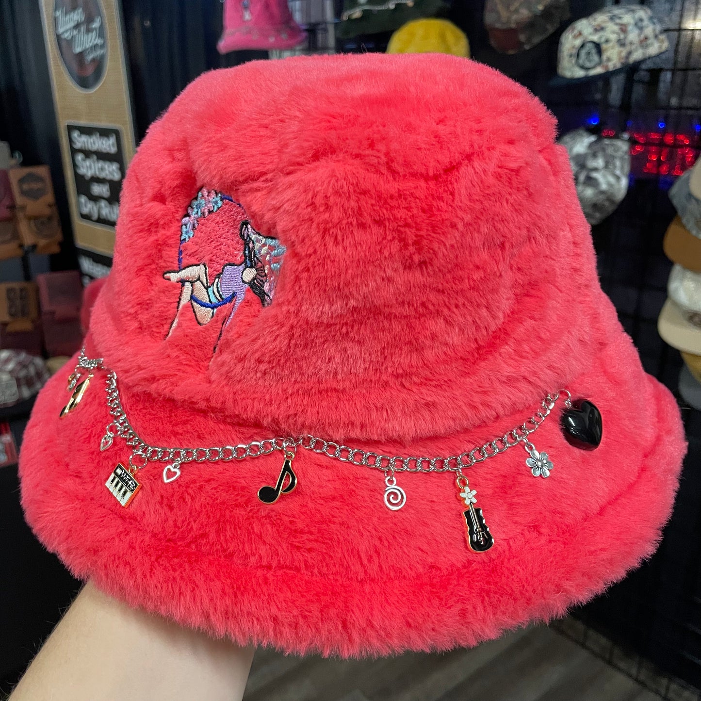 Pink Bucket Hat 1