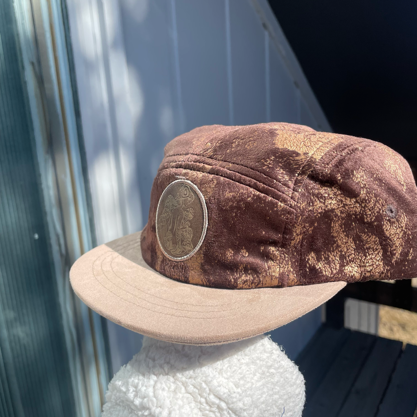 Tigers Eye - 5 Panel (Short Brim)