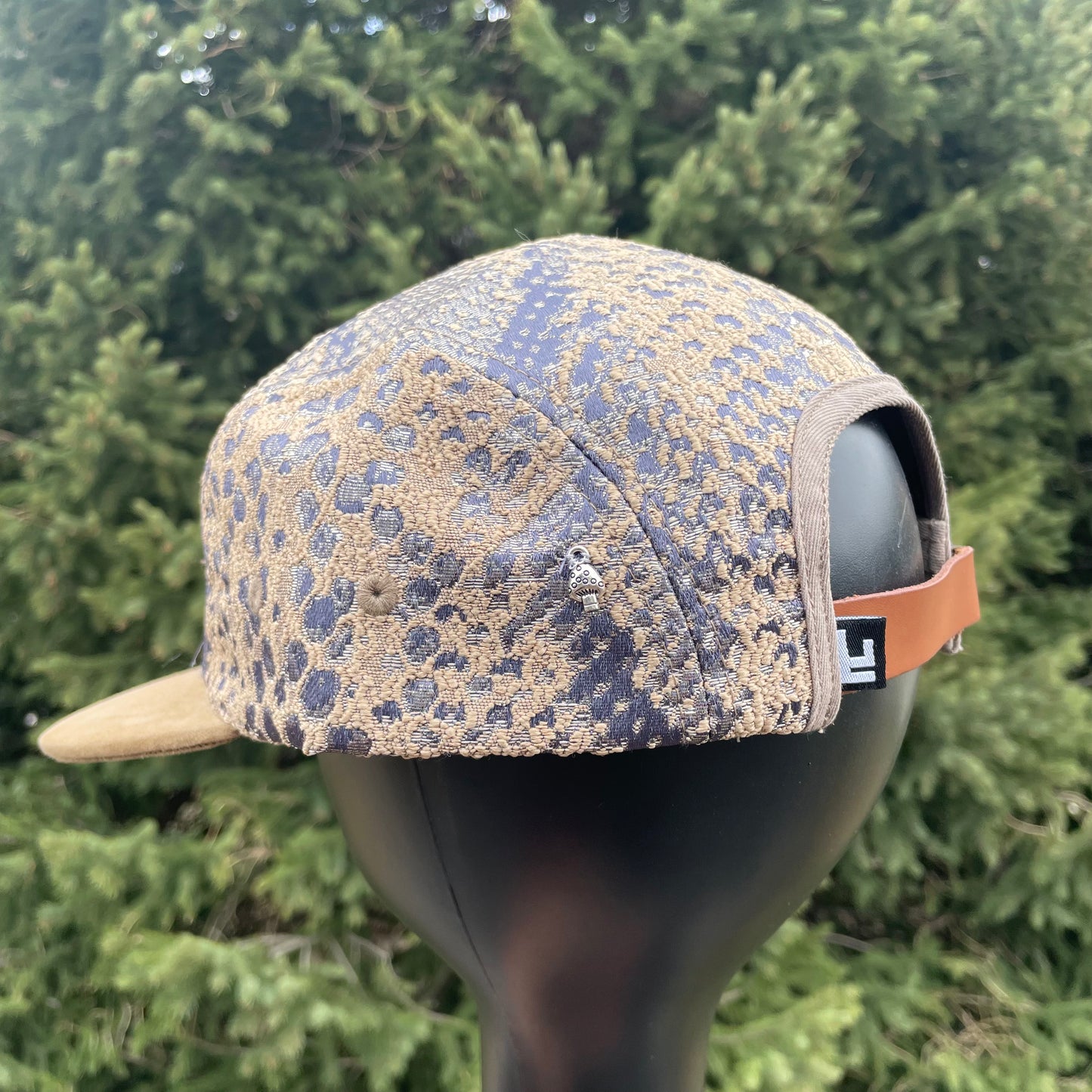 Snakeskin - 5 Panel Hat - Long Brim