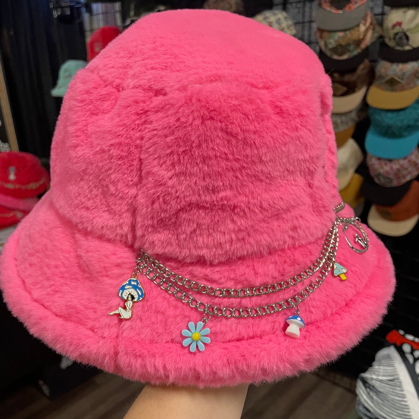 Pink Bucket Hat 7