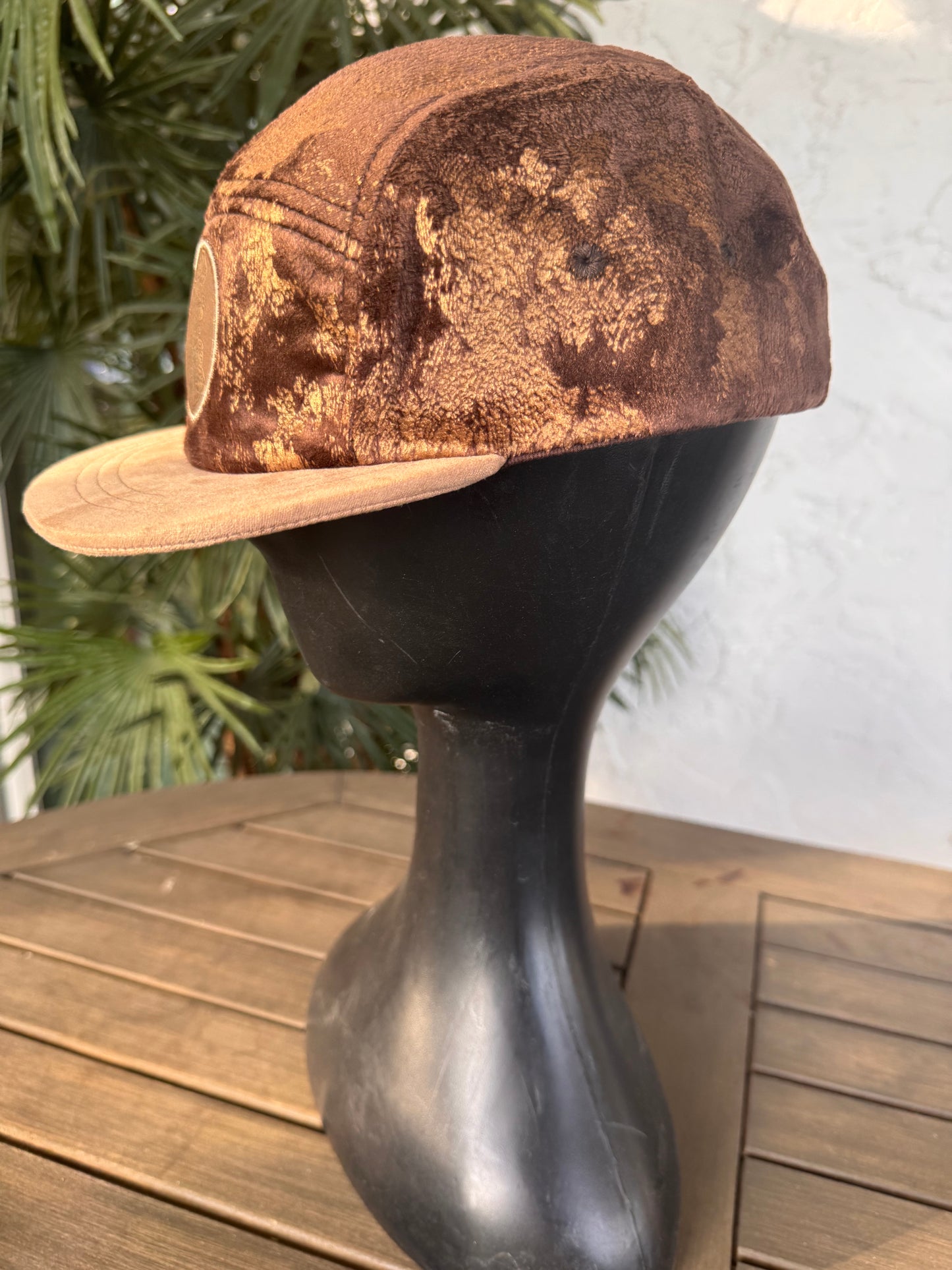 Tigers Eye - 5 Panel - Short Brim