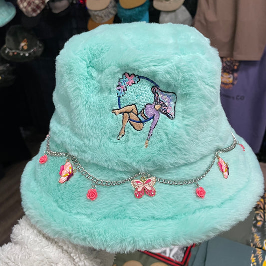 Teal Bucket Hat 4