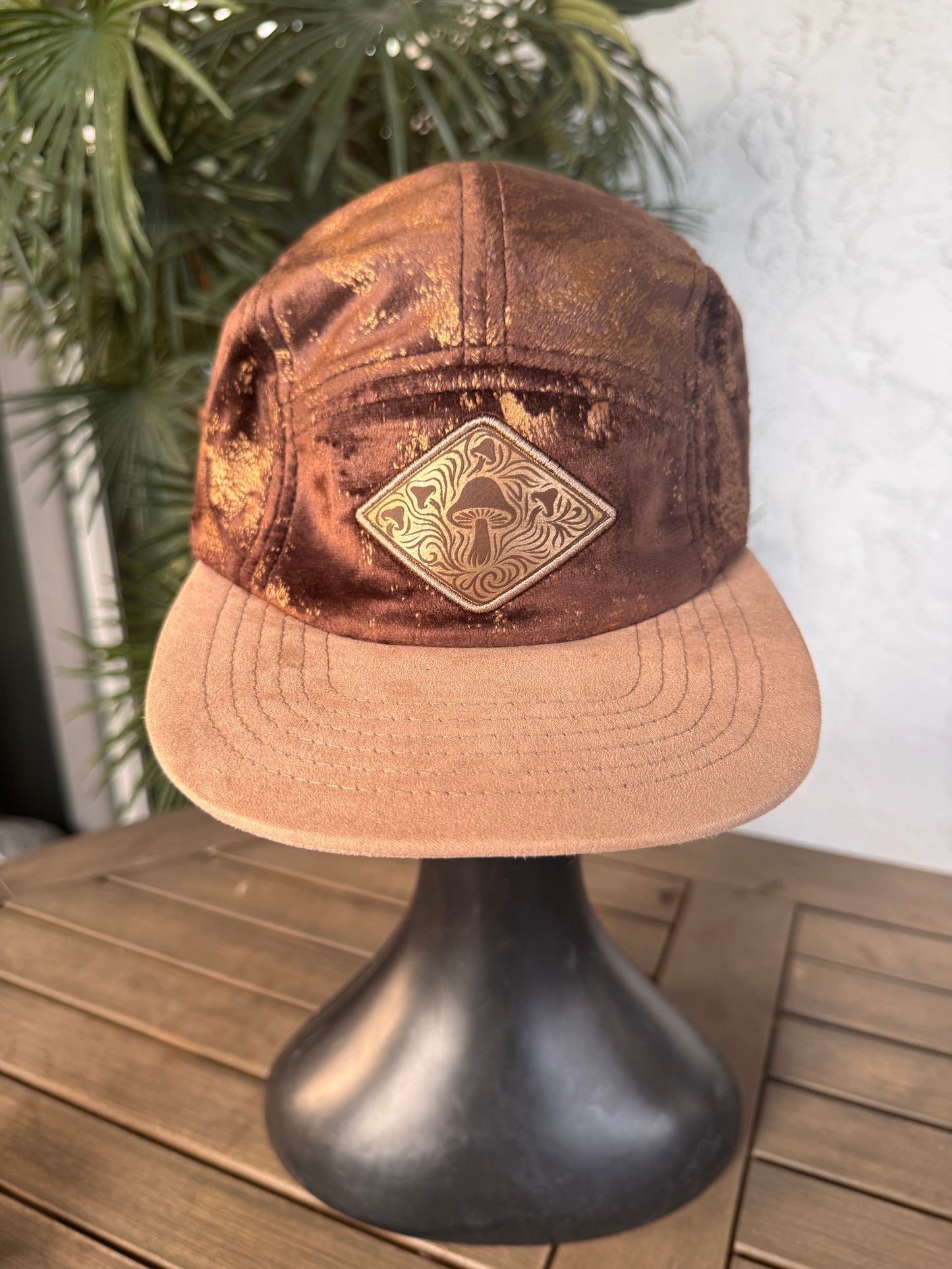 Tigers Eye- 5 Panel - Long Brim