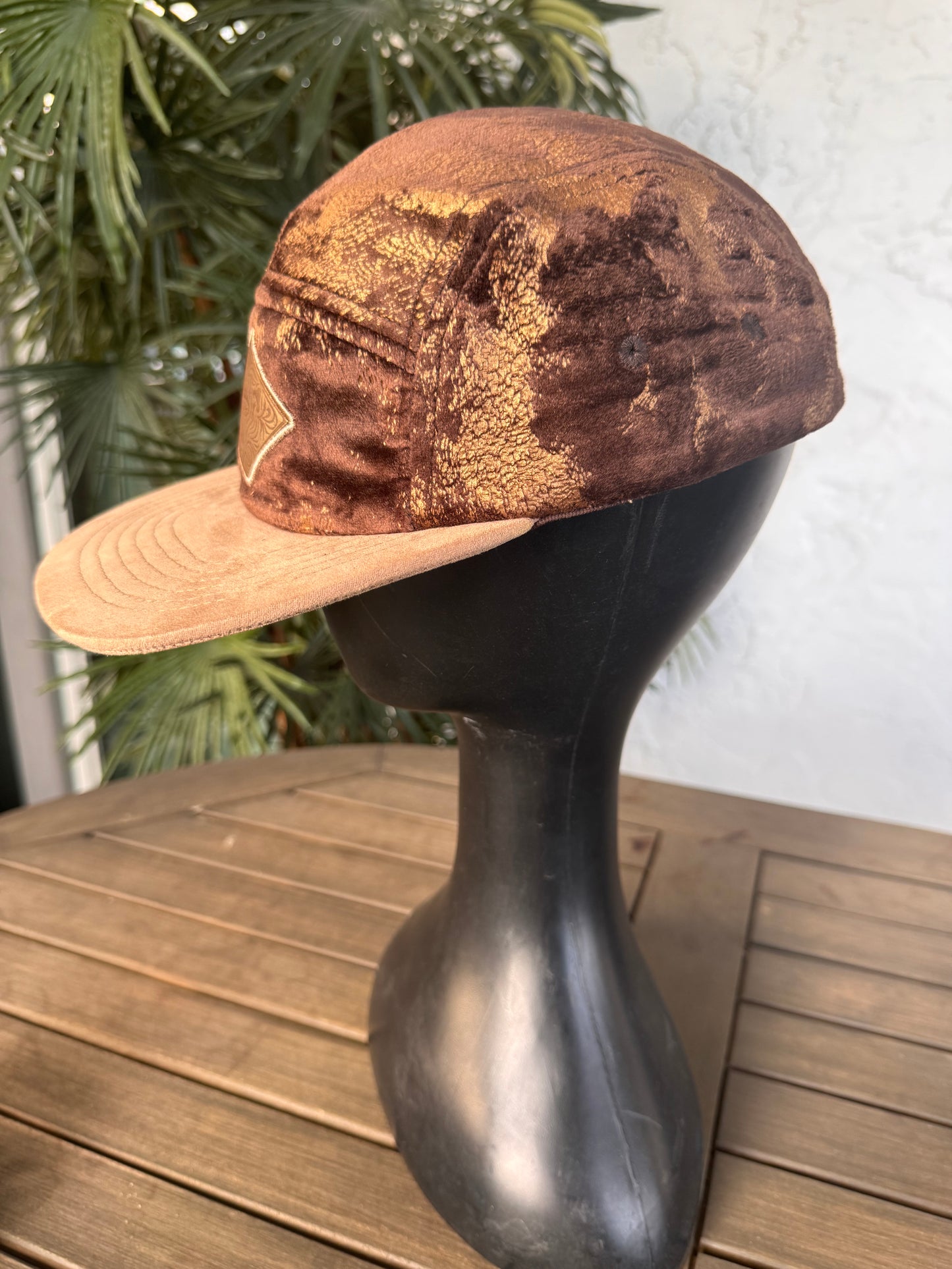 Tigers Eye- 5 Panel - Long Brim