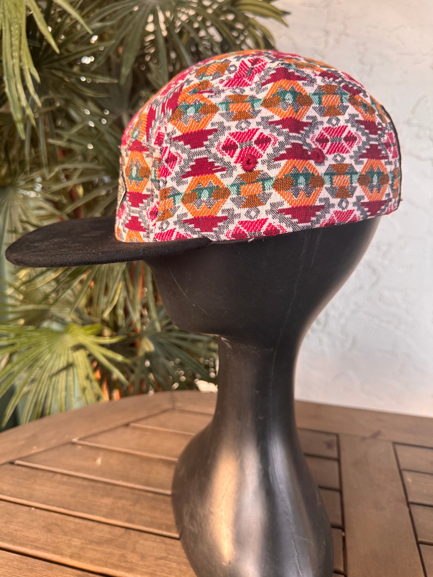 Pretty in Pink- 5 Panel - Long Brim