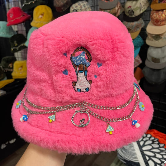 Pink Bucket Hat 7