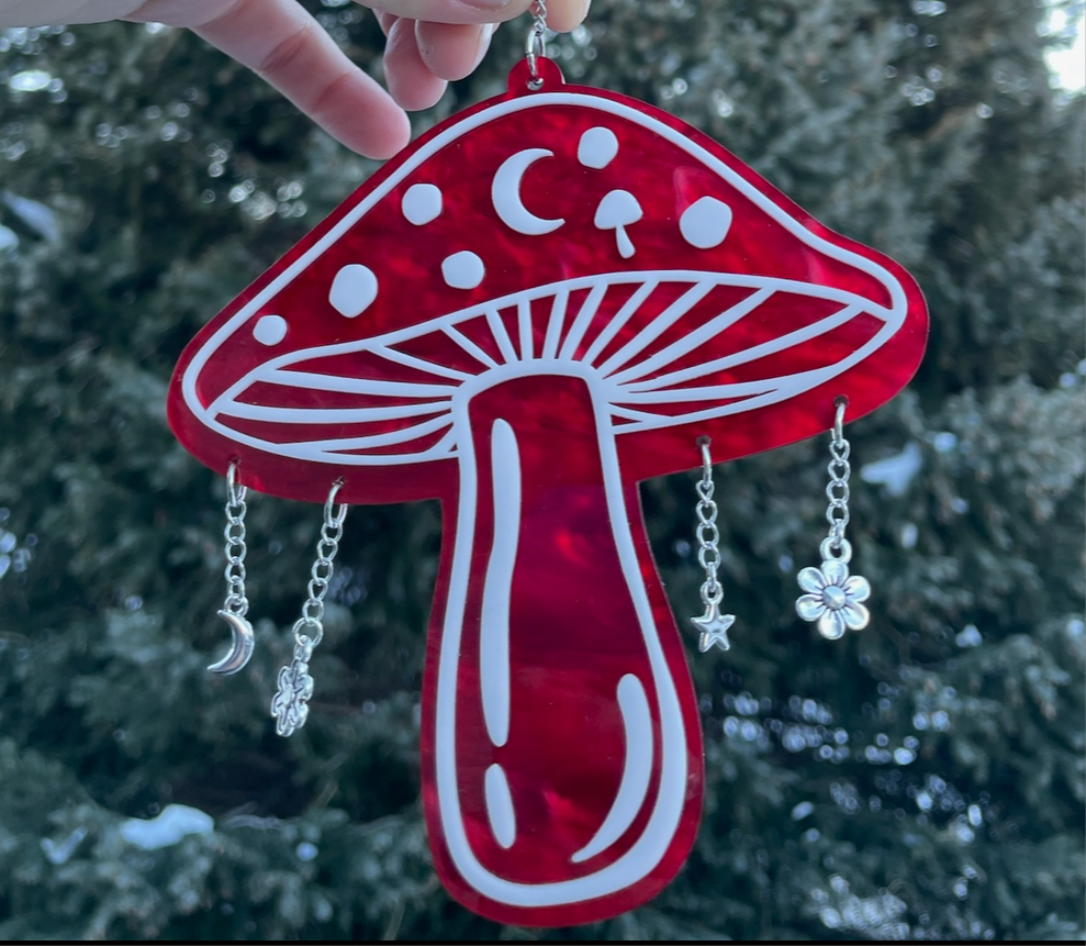 Red Mushroom Ornament