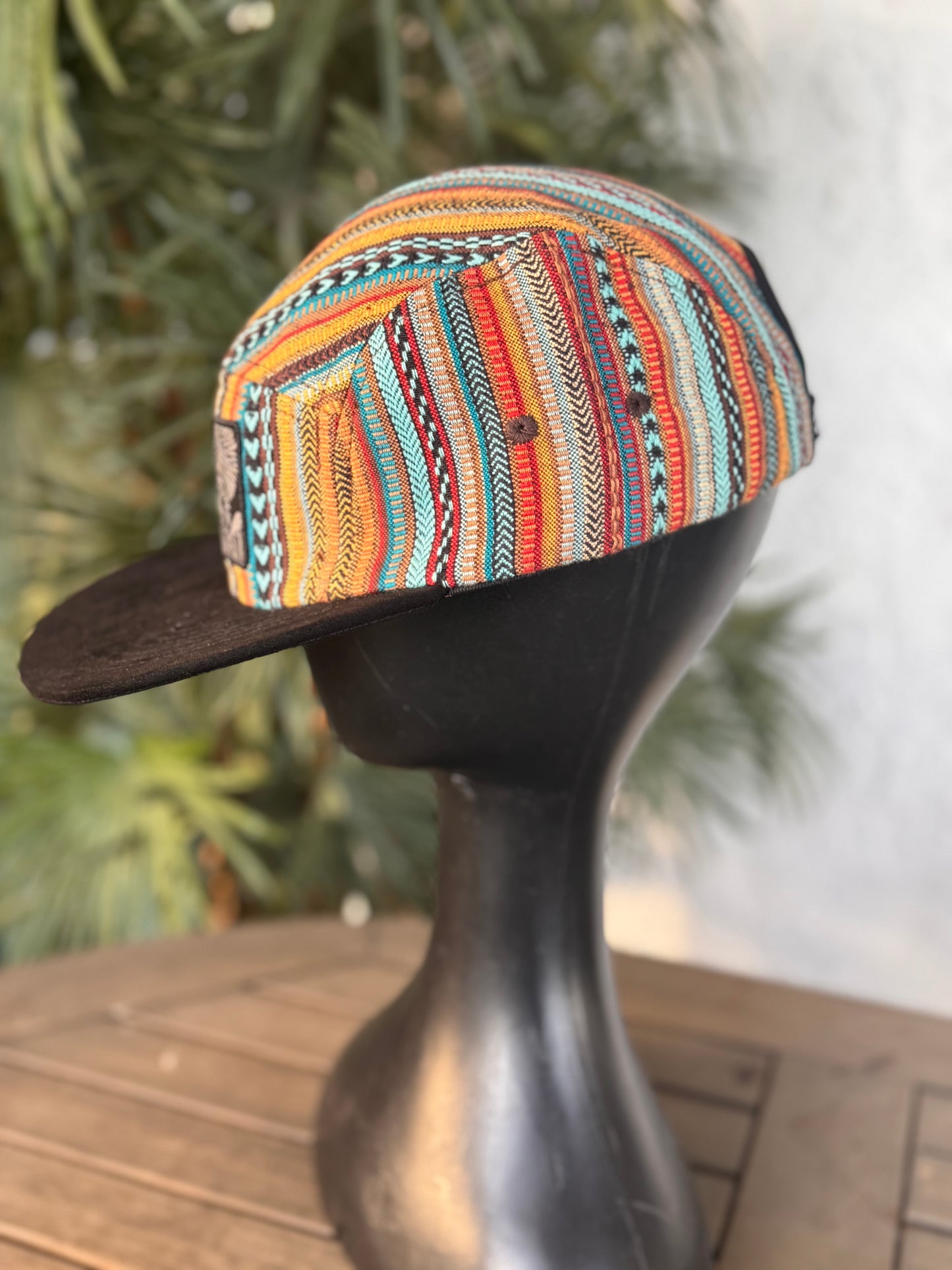 Aztec 5 Panel - Long Brim