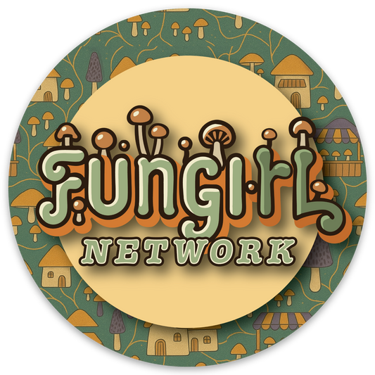 Fungirl Network Village Sticker