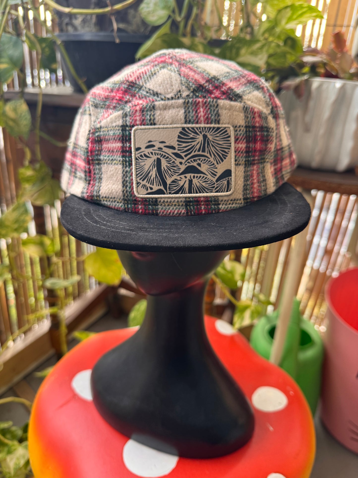 Scotland plaid- 5 Panel - Short Brim