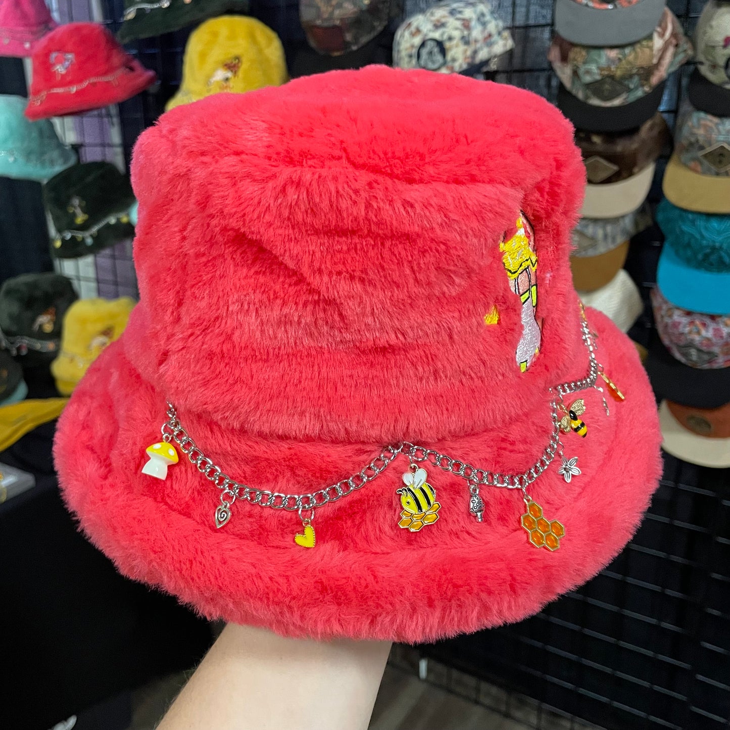 Pink Bucket Hat 3