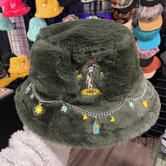 Green Bucket Hat 1