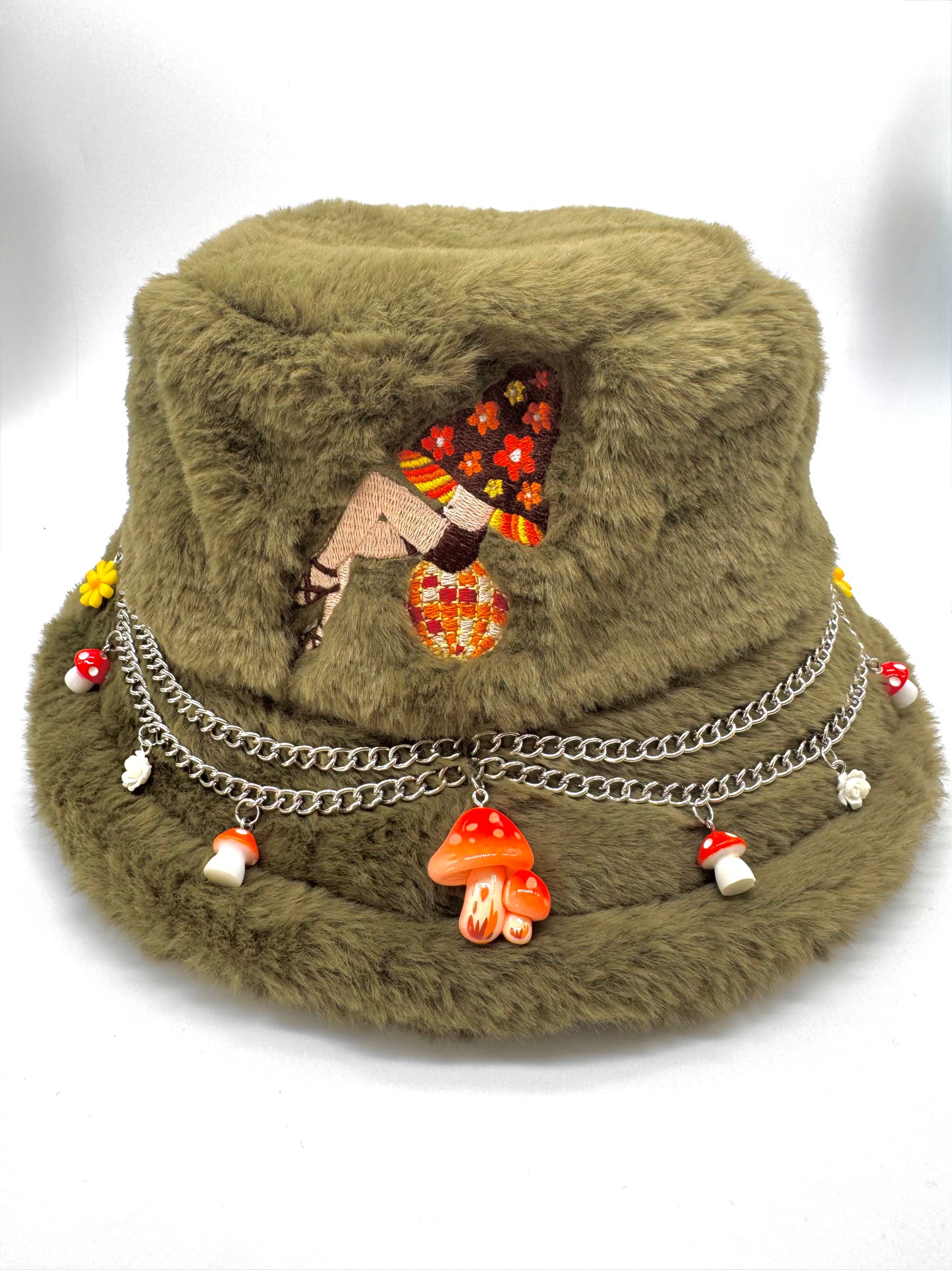 Green Disco MILF Bucket Hat 2