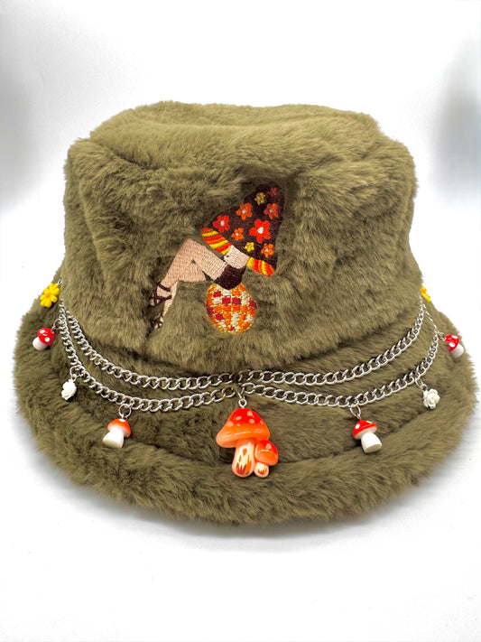 Green Disco MILF Bucket Hat 2