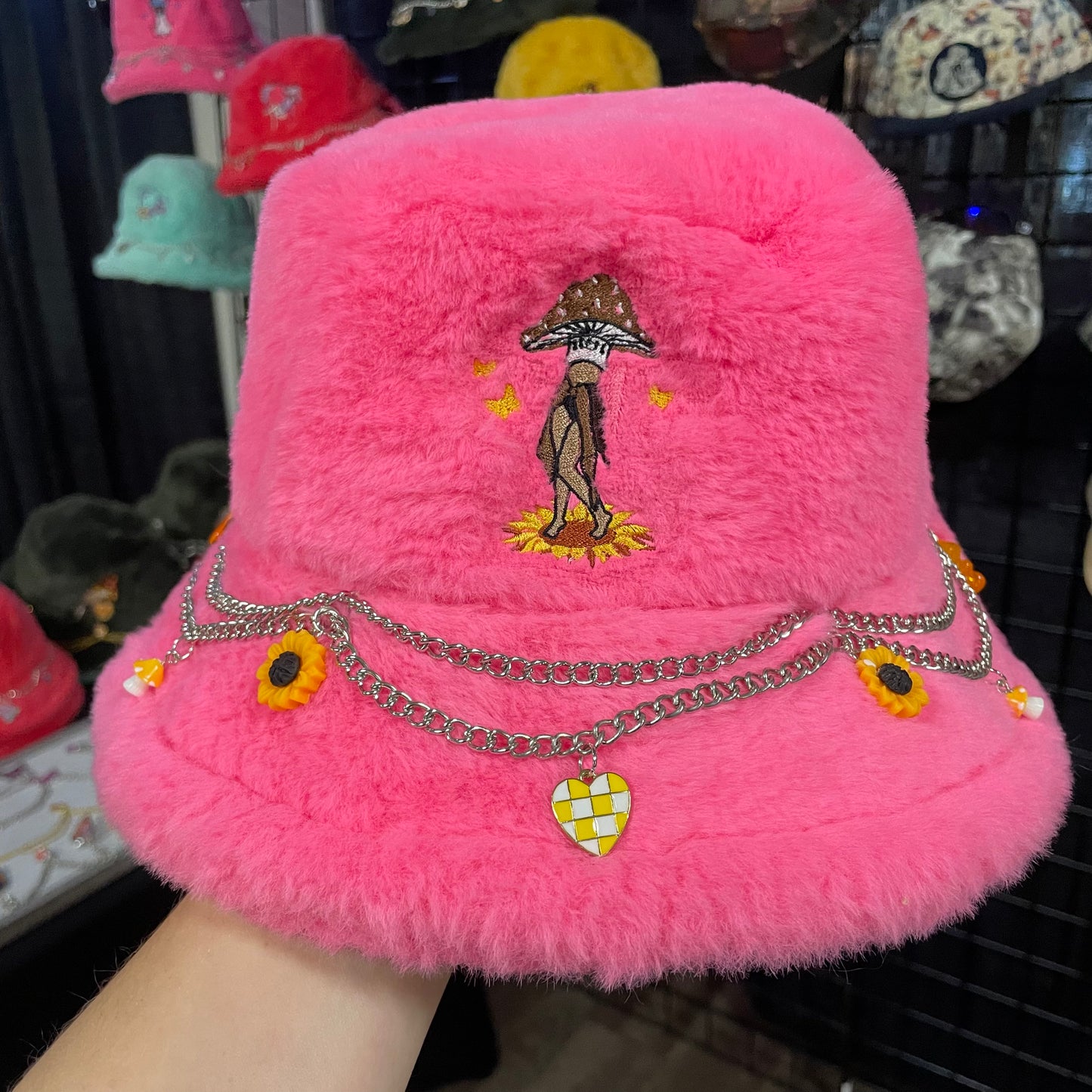 Pink Bucket Hat 2