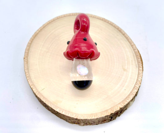 Glass Mushroom Pendant