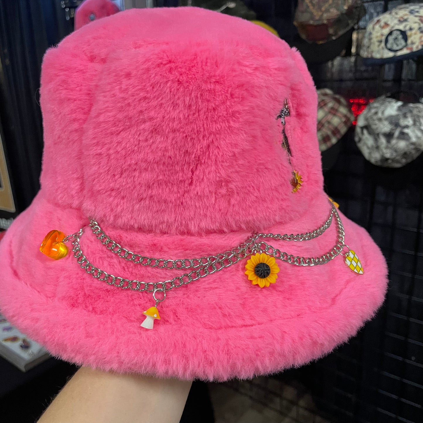Pink Bucket Hat 2