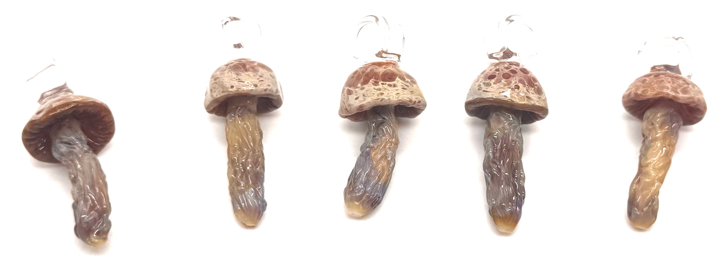 Glass Mushroom Pendant