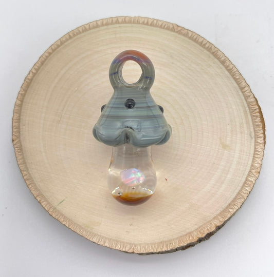 Glass Mushroom Pendant