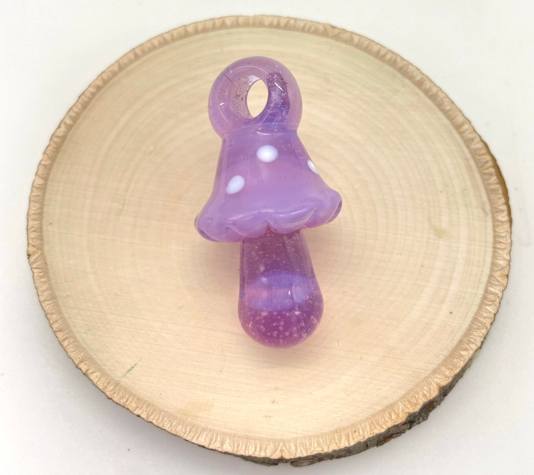 Glass Mushroom Pendant