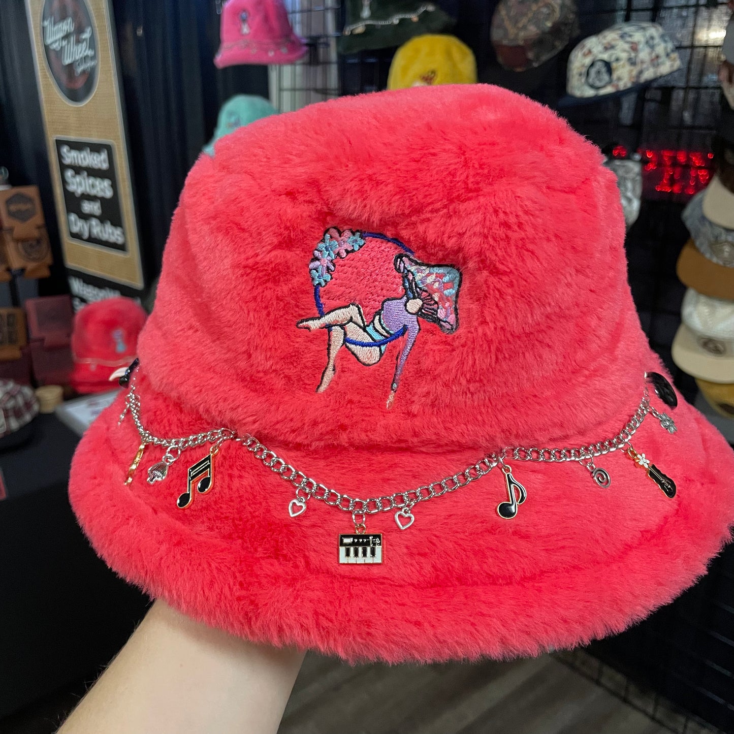 Pink Bucket Hat 1