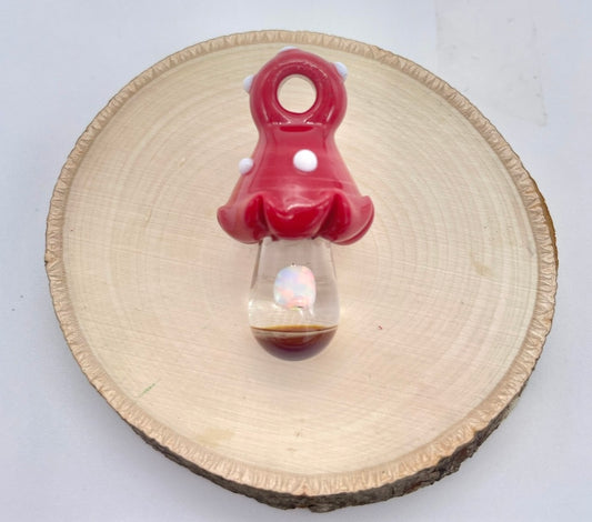 Glass Mushroom Pendant
