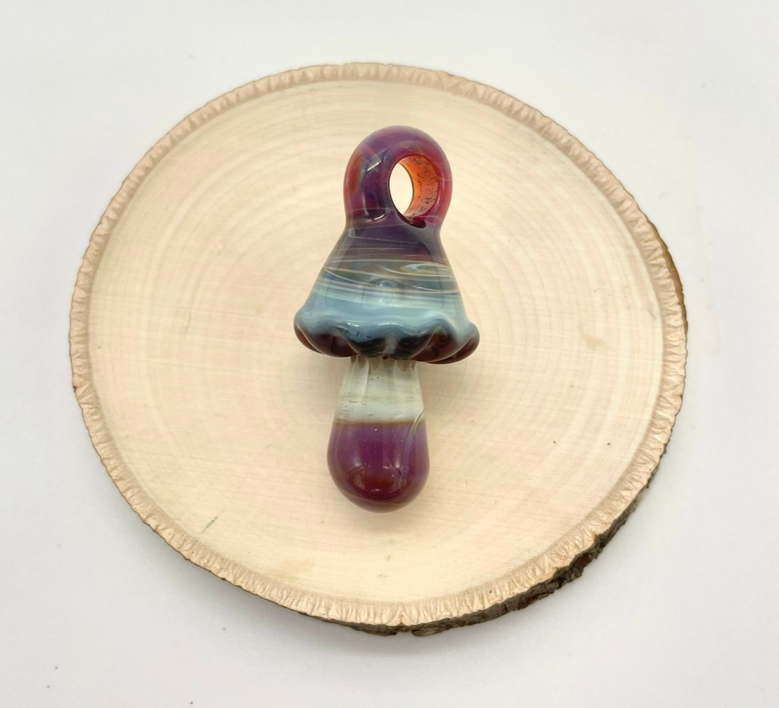 Glass Mushroom Pendant