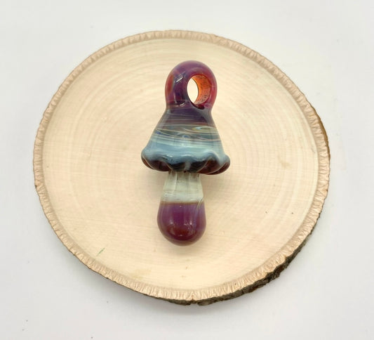 Glass Mushroom Pendant