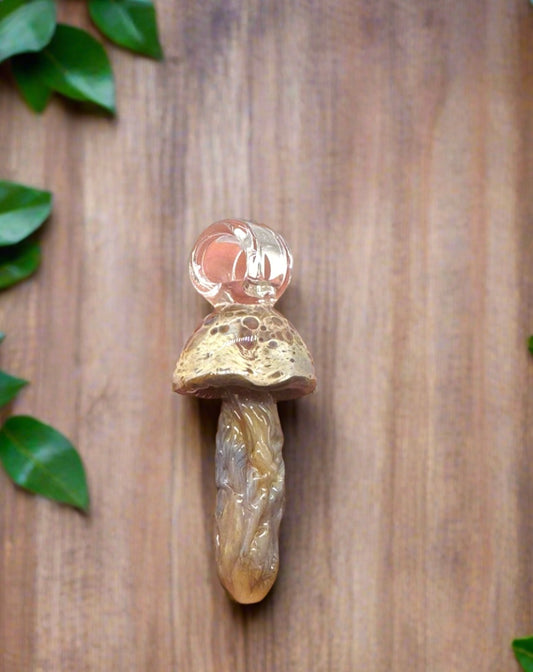 Glass Mushroom Pendant
