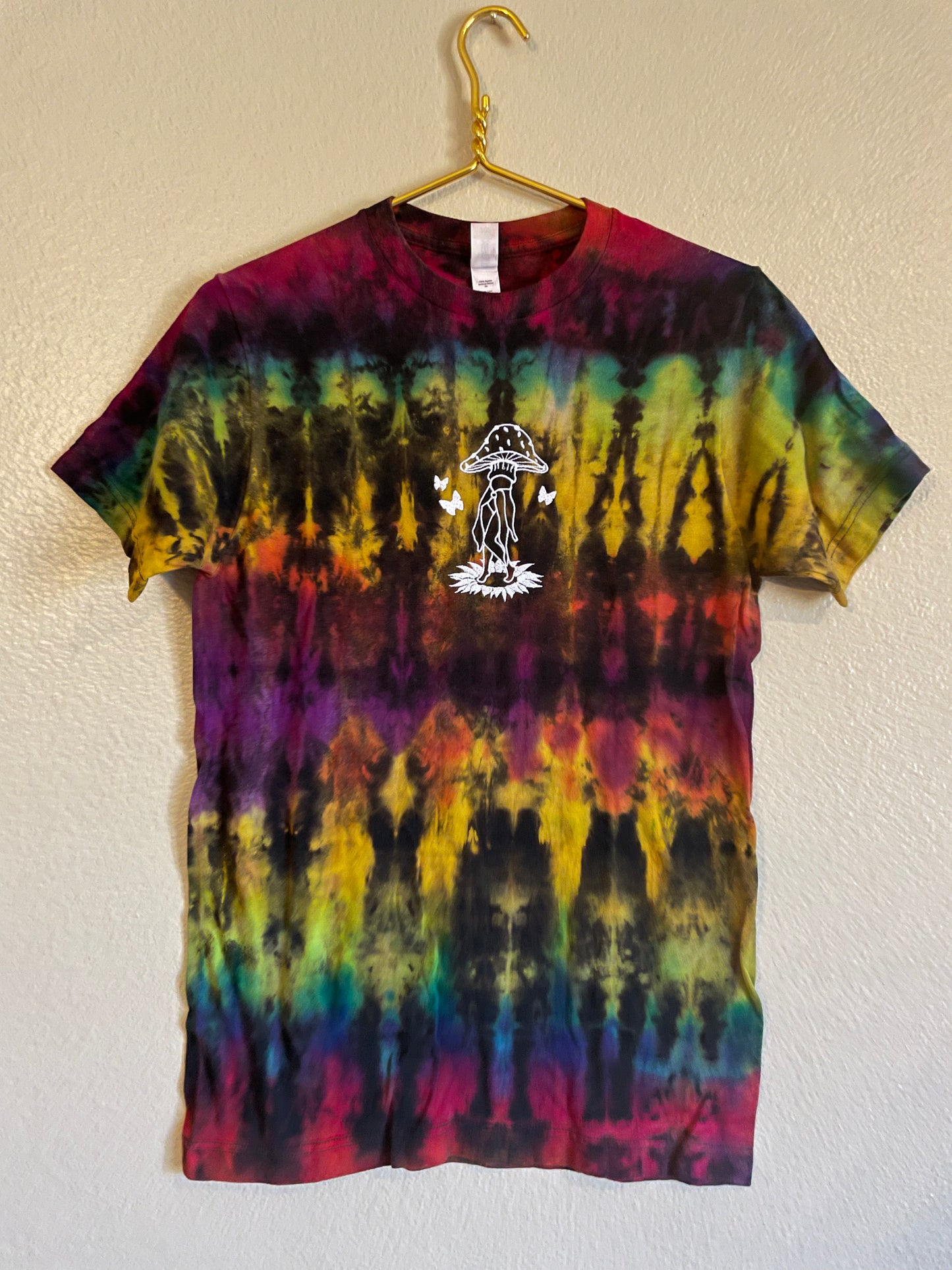 Reverse-dyed T-shirt (Small)