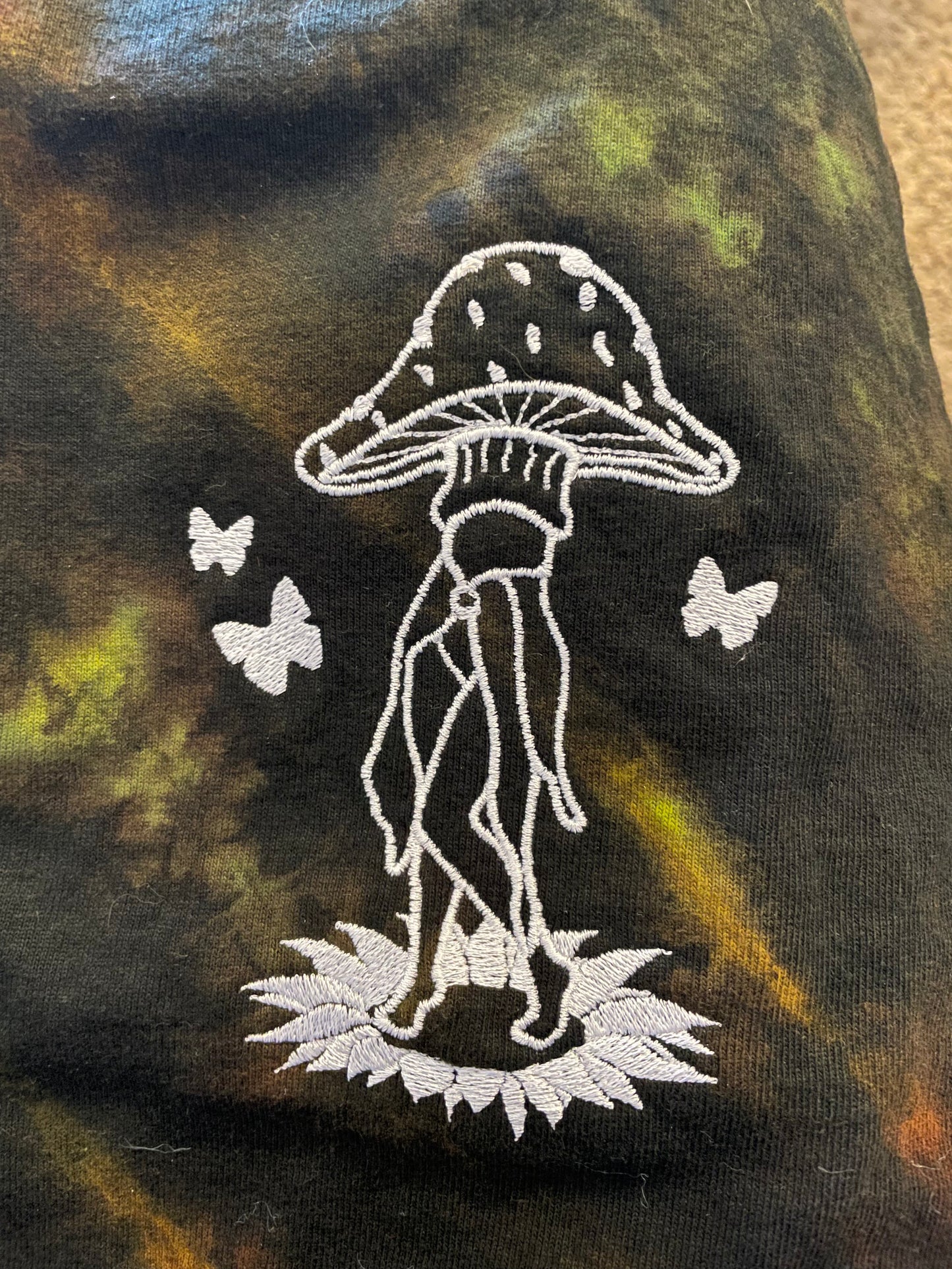 Reverse-dyed Crop-T (Small)