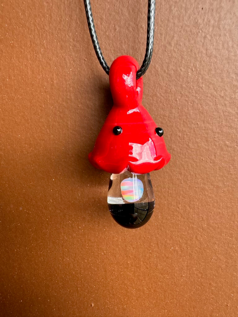 Glass Mushroom Pendant