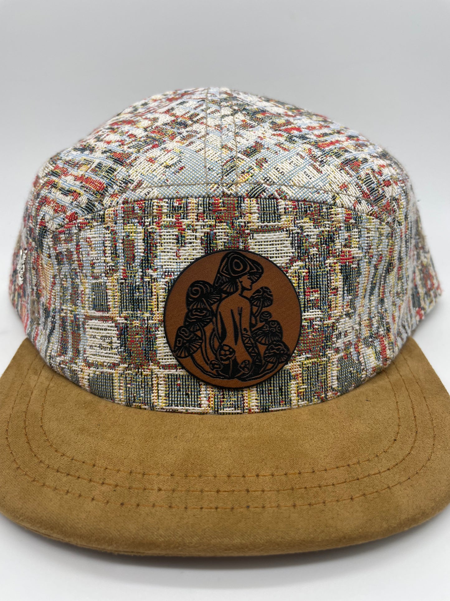 Square - 5 Panel Hat - Short Brim