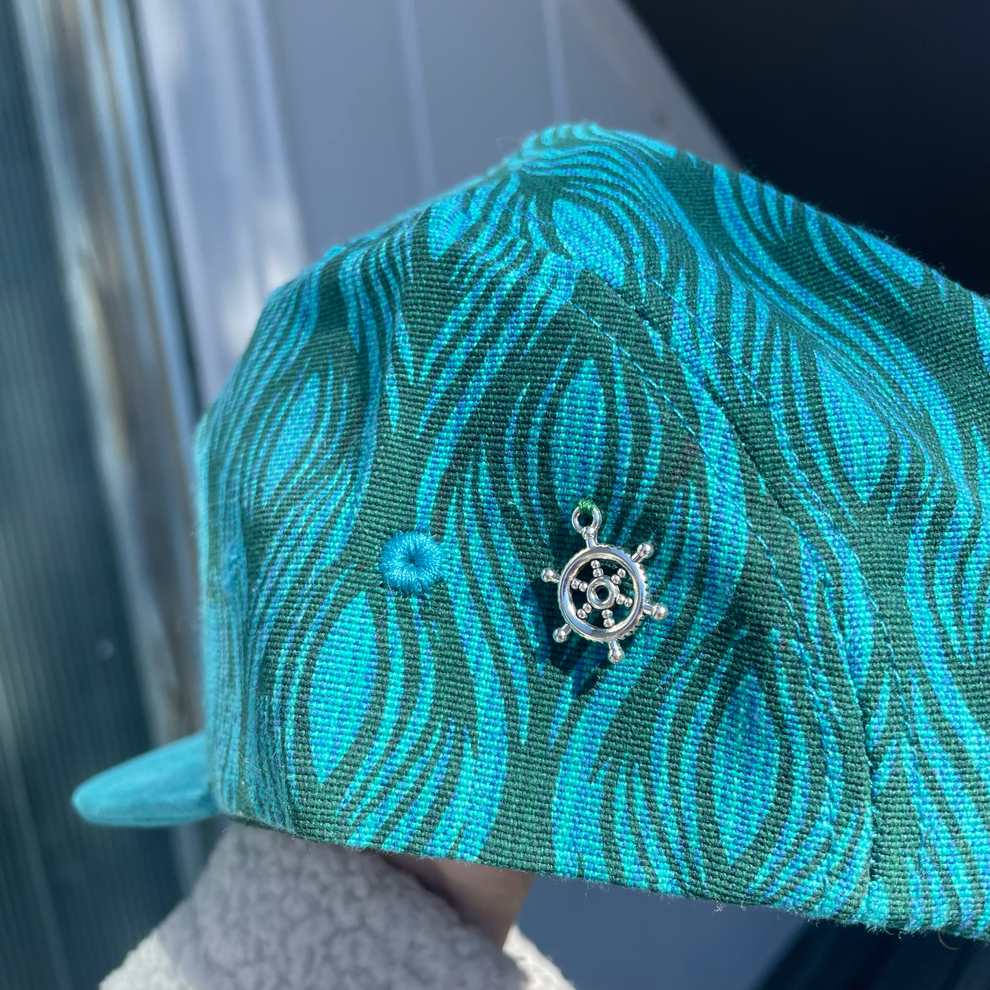 Blue Wave - 5 Panel (Short Brim)