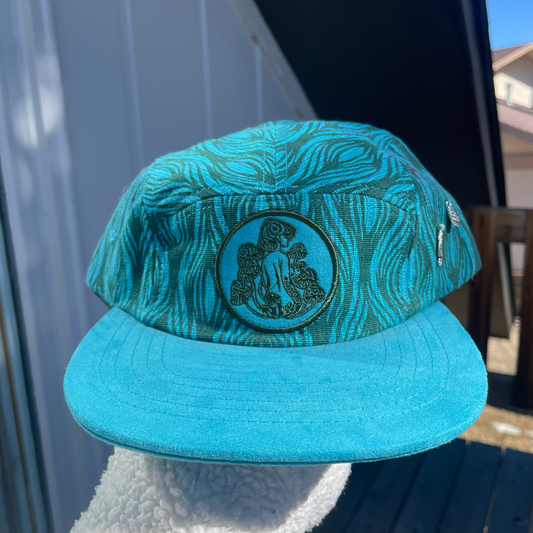 Blue Waves - 5 Panel (Long Brim)2