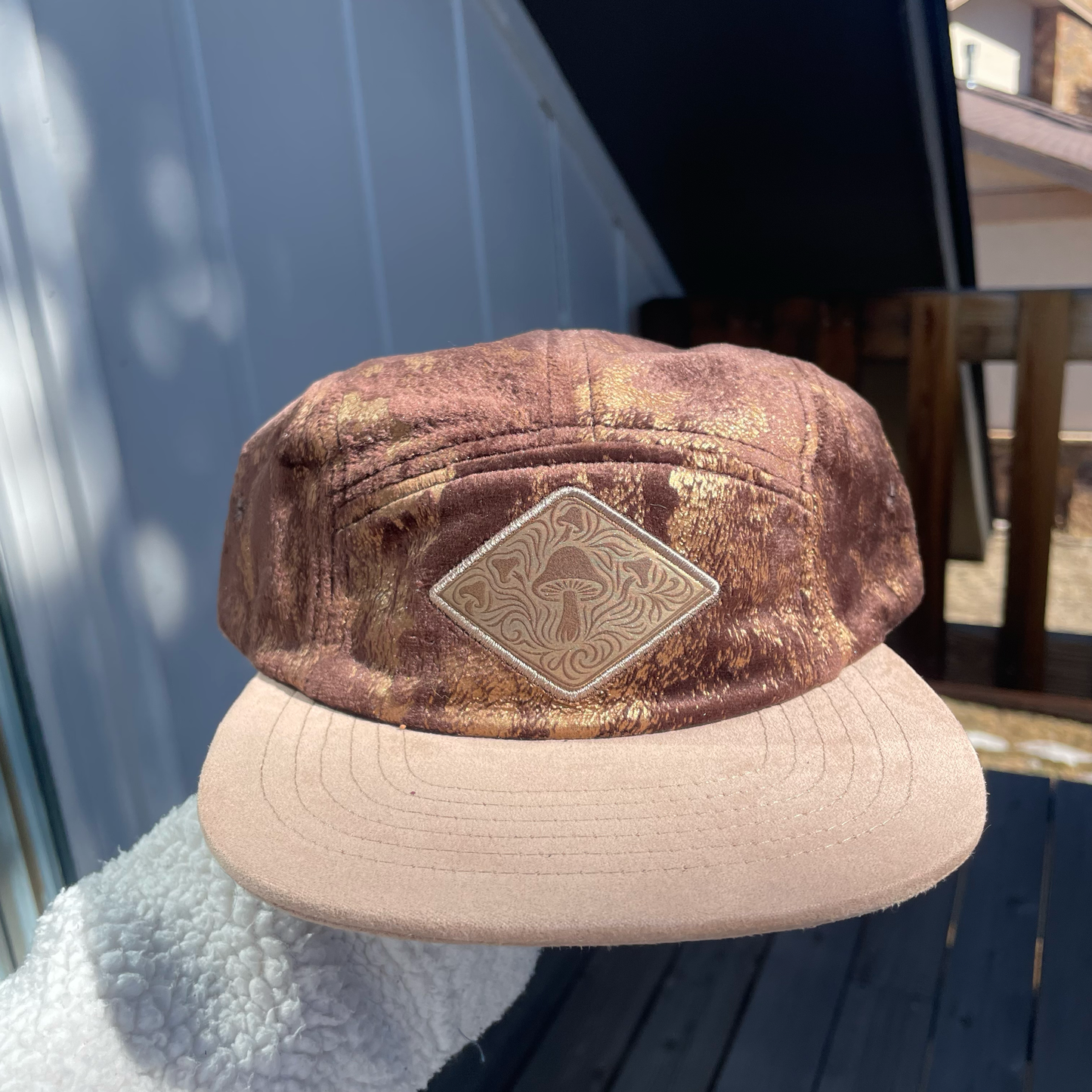 Tigers Eye- 5 Panel (Long Brim)