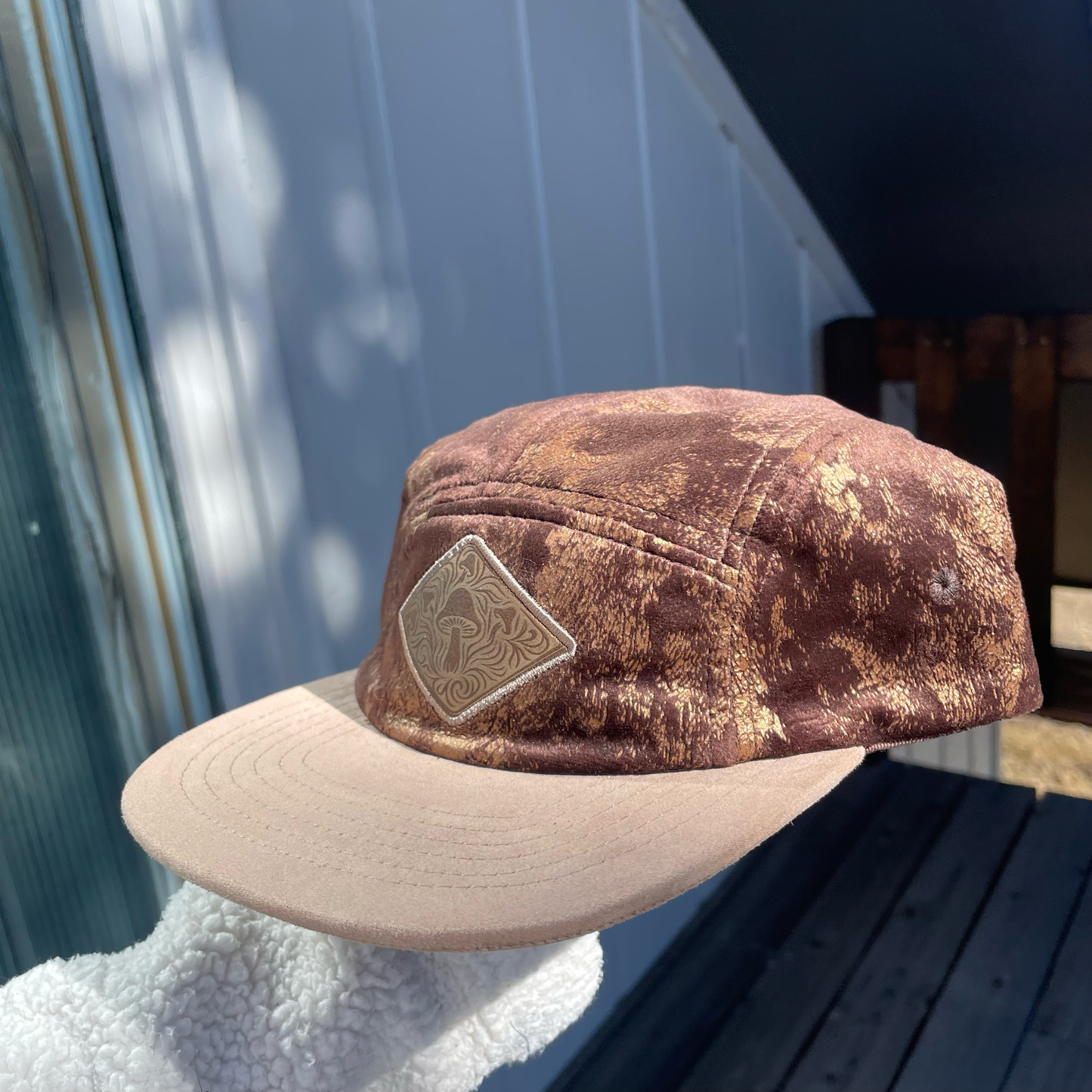 Tigers Eye- 5 Panel (Long Brim)
