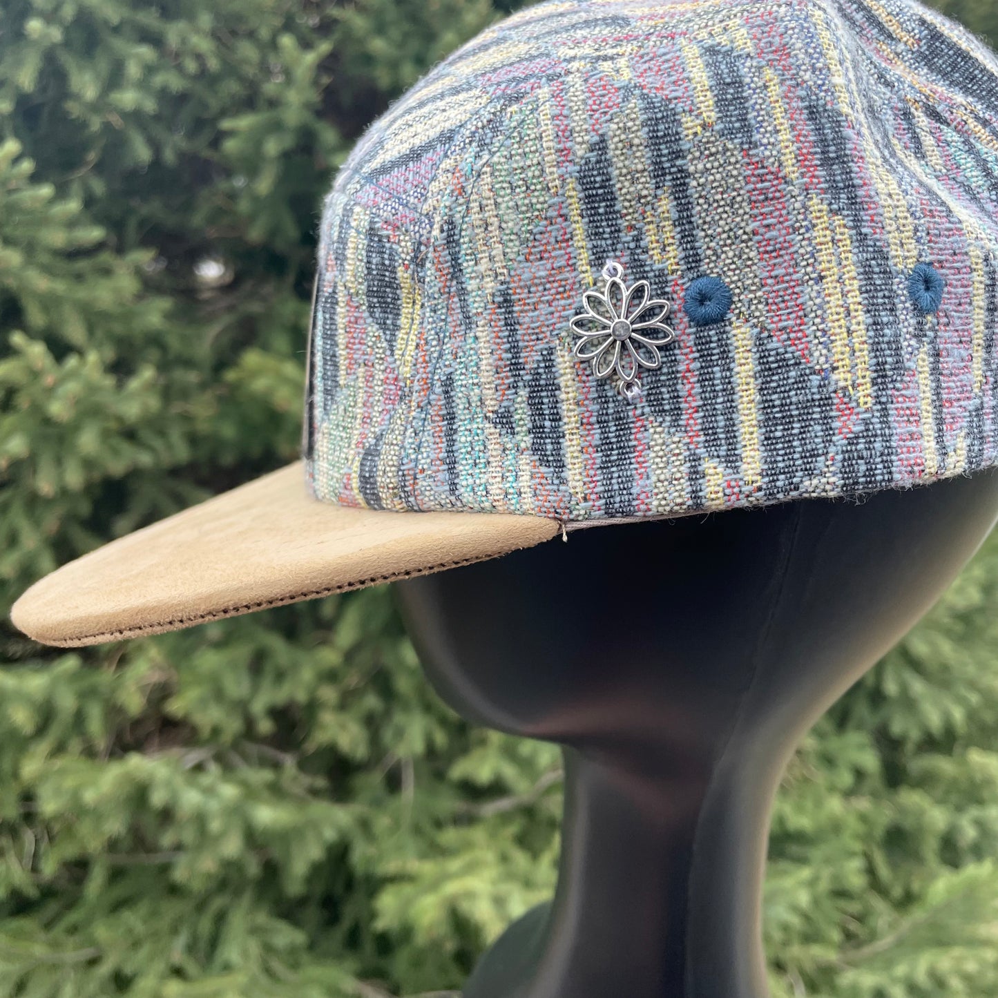 Pastel Geo - 5 Panel Hat - Short Brim 1