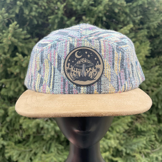 Pastel Geo - 5 Panel Hat - Short Brim 2